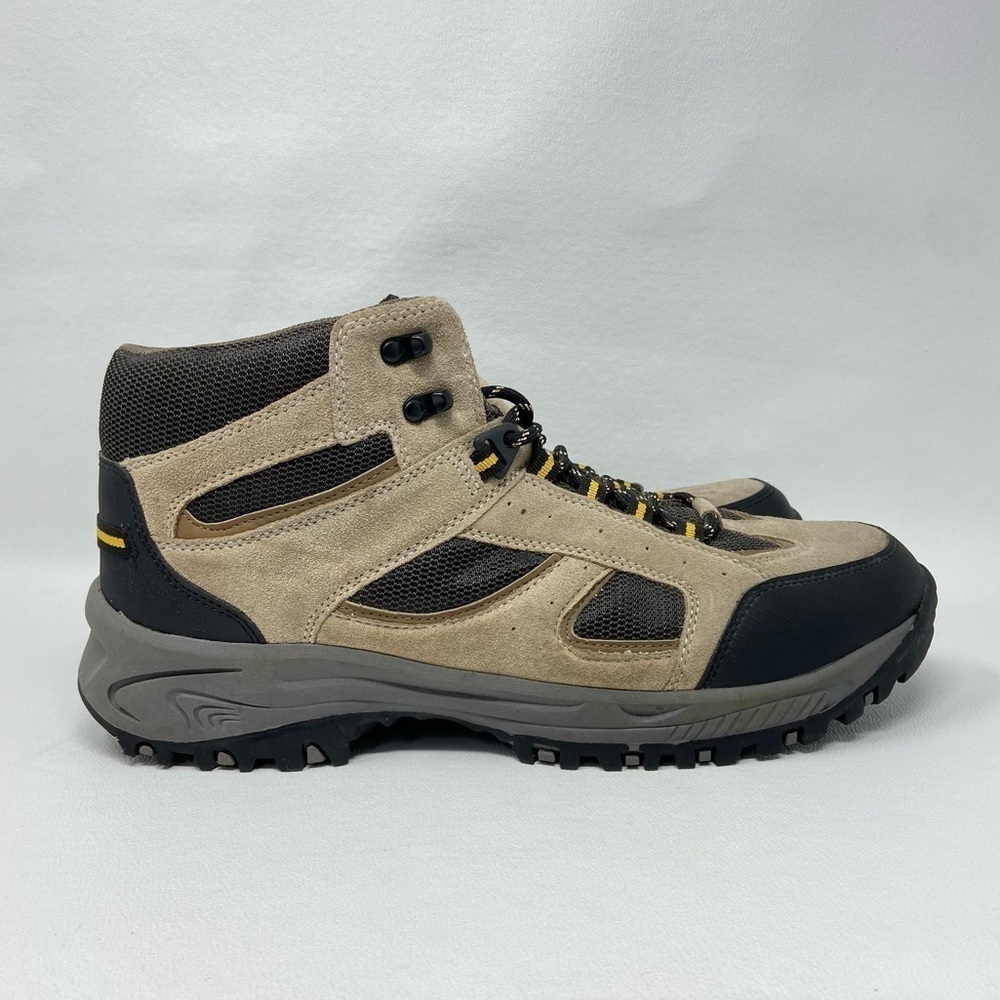 DENALI CLEARWATER Tan Suede and Mesh Boots.
Style # HM40298JS-1